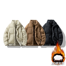现货立领棉衣男士美式加厚外套潮牌工装棉服M0817-P83，男装棉衣，星座308B-2