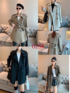 一手长大气收腰风衣,女装风衣,YO\VLF雅洛菲