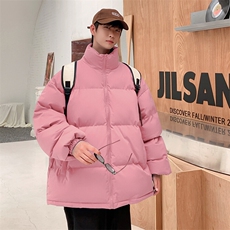 光版二开加厚棉衣男立领棉服棉袄冬季潮A266-P03-P30特批黑色35，男装棉衣，电商A266