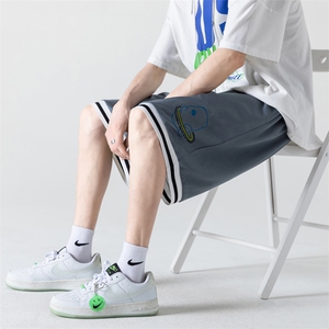 ！2023夏季男士冰丝薄款运动短裤潮流速干五分裤DK506P25图片