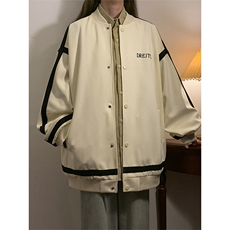 春季棒球服男女新款夹克休闲外套XZ102B-1-JK2609P85，男装夹克，星座102B-1