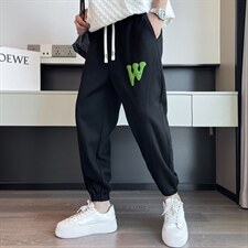 2022品质货美式元素男士300克复合面全棉束脚宽松卫裤B226-601，男装休闲裤，电商A210