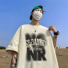 量大优供视频220克美式短袖t恤T2295得物直播有280克品质，男装T恤，电商A486