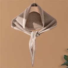 2025年秋季新款纯色针织羊绒衫时尚休闲通勤百搭，围巾，臻歆羊绒