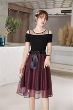 时尚连衣裙，女装连衣裙，湘怡服饰