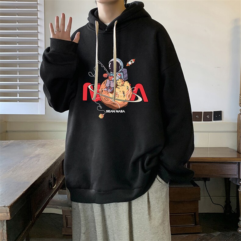 纯棉连帽卫衣男大码运动帽衫宽松薄WY2287-P35,男装卫衣,电商A040