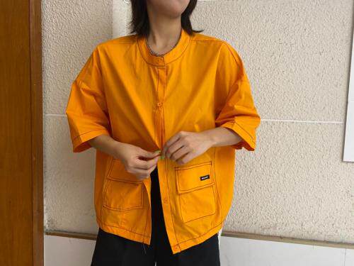 马克阔版衬衫，女装衬衫，斐媞梦 FTM