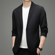 BH21021钱塘2020-2春秋季薄款中青年男士新款时尚休闲西服P137，男装西服，钱塘207-2