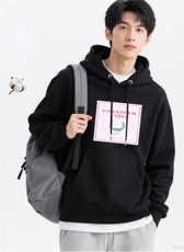 2025年秋季套头长袖提花时尚百搭通勤简约休闲，女装卫衣/绒衫，花可