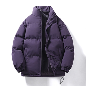 A178-8899-特P45 150D消光防水冬季保暖面包服防寒男装立领外套图片
