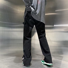 牛仔裤男秋季潮大码休闲裤子高街N6038P45，男装牛仔裤，星座1116-2