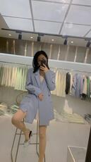 2022春季新款设计感西装外套，女装西装，monica.m