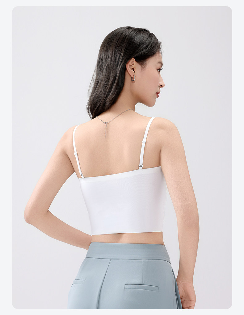 2025新款蕾丝吊带可调节美背,女装背心吊带,东正羊绒