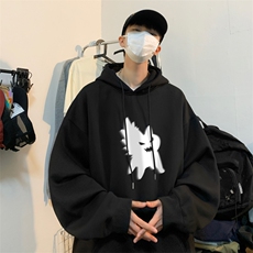 ！连帽圆领卫衣男装港风帽衫男LM170-P35，男装卫衣，电商B367