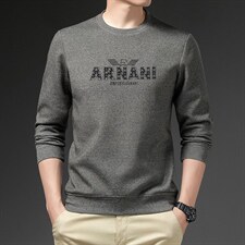 FL-K0201限价128元男式2023春季新款长袖T恤男休闲男装卫衣P82，男装卫衣，电商B360