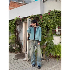 美式复古纯棉工装休闲夹克JK0107-P85，男装夹克，星座313A(原308A-2)