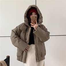 M801-P103冬季加厚男款棉服保暖冬装宽松百搭棉衣面包服外套，男装棉衣，电商B323A