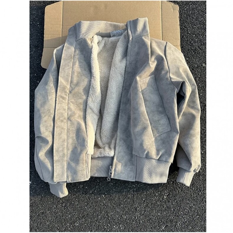 加绒夹克棉服皮衣外套XZ1408-MY182-P75(网图）图片