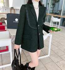 格子大衣，其它，慧姿阁