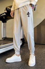 社会精神小伙裤子男夏潮牌ins运动束脚九分裤A210-K8592-P45控68，男装休闲裤，星座210-3
