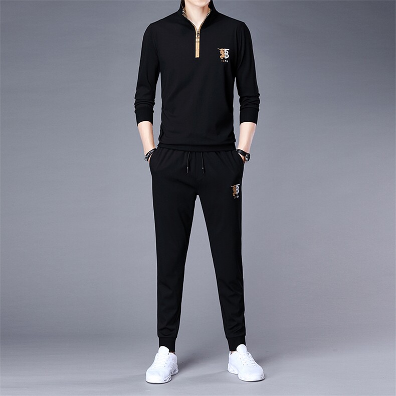 YAJ6619春季新款2023年男士休闲卫衣长袖套装外套时尚P145图片