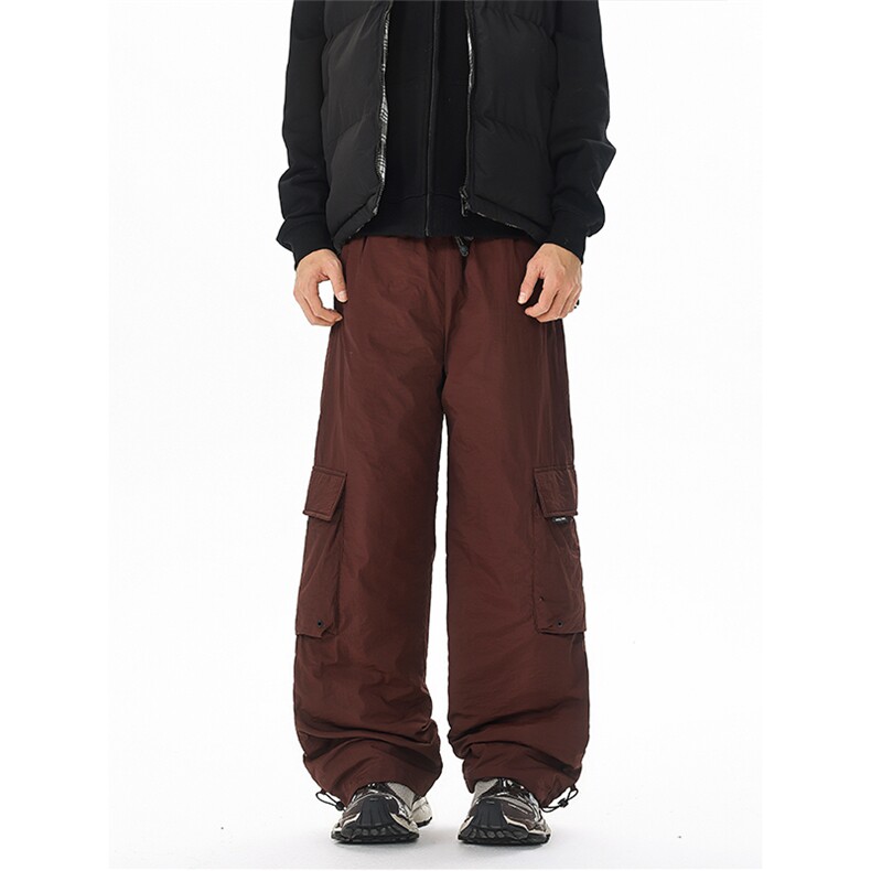 8XL-M三防登山工装羽绒裤男90白鸭绒冲锋裤子男YRK2001P118控158，男装棉裤，电商D206-1