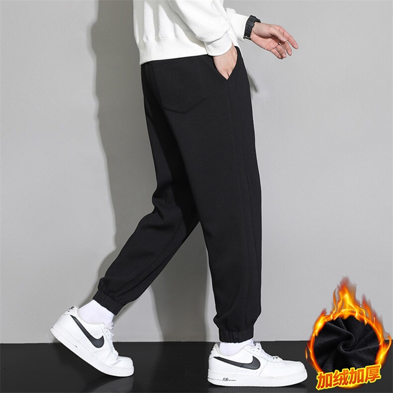 M-8XL男士加绒加厚大码宽松休闲运动休闲裤大码元,男装卫衣,星座209