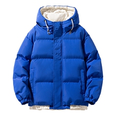 中性风棉服冬季潮牌加厚保暖情侣棉衣外套A436-2275-P90控价138，男装棉衣，电商A436