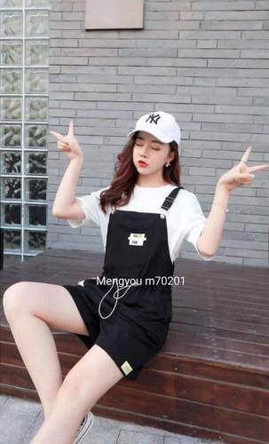 夏季套装背带短裤，女装职业装，梦由