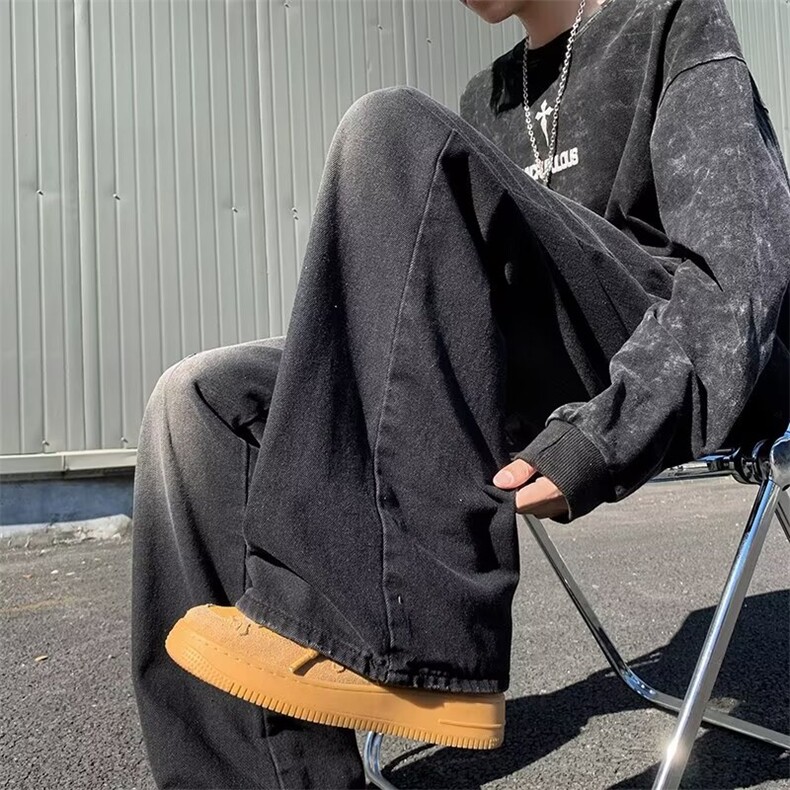 美式牛仔裤男款秋季长裤潮N1621P43,男装牛仔裤,星座1116-2