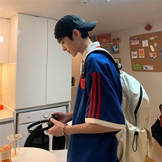 冰丝华夫格学生班服套装T224P45，男装休闲套装，星座1116-2