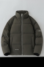 立领机车皮衣羽绒服2024年冬季新款加厚情侣款PU皮保暖外套1001，男装皮衣，电商A234