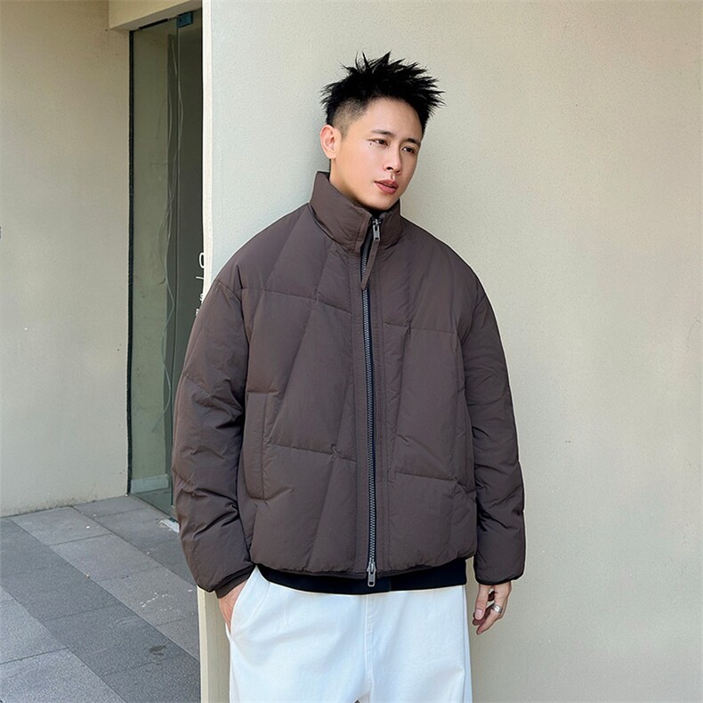 2025冬季标90绒立领白鸭绒羽绒服大码357-p320,男装羽绒服,星座223（原229-2）