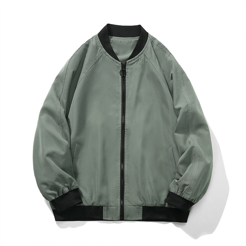情侣潮大码宽松休闲多色光板夹克棒球服外套潮J7204P30【特价】,男装夹克,电商A007