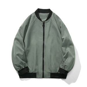 情侣潮大码宽松休闲多色光板夹克棒球服外套潮J7204 P30【特价】图片