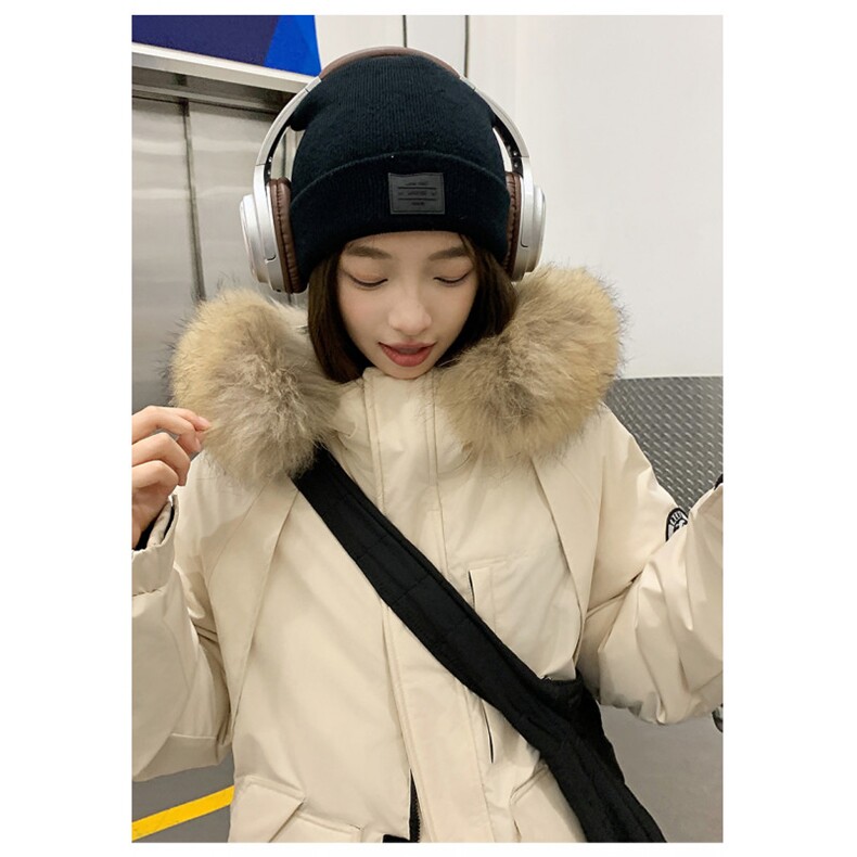 【升级款】派克服工装羽绒棉服oversize面包服外套Y902-P110图片