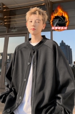 薄款改加绒特批P40无差价冬季加厚美式大码开衫卫衣男W2338J加绒，男装卫衣，电商A001-1