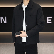 秋季夹克男高品质翻领外套型男商务休闲百搭青年外套男N7955-P85，男装夹克，星座310B-3