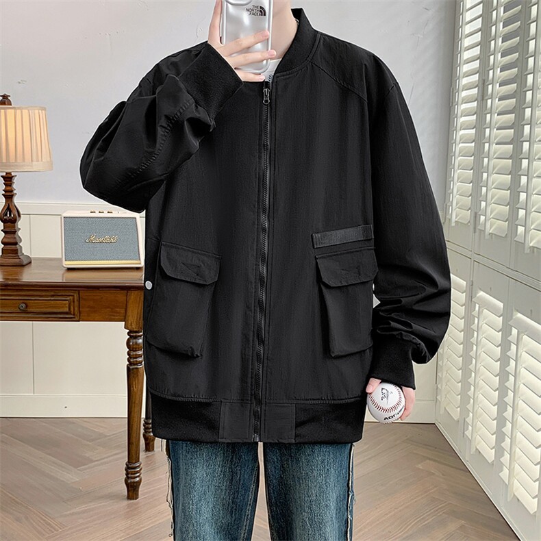 109-JK2332-P78 秋季新款大码休闲夹克外套 L-9XL 控118图片