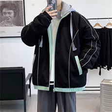 M-8XL冬季新款男士连帽休闲大码加厚棉衣外套XZ109-6000-P108，男装棉衣，星座109-1