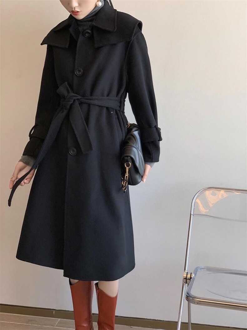 羊绒大衣，女装，MST