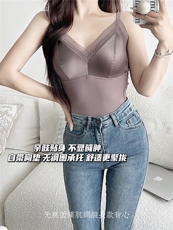 2025新款弹力舒适贴身修身显瘦百搭，女装背心吊带，洛丽兰可