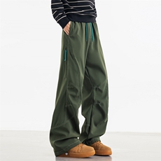 904-2-ZTX788-P48控78新款2026春夏季冲锋裤男士直筒休闲裤防水，男装休闲裤，星座904-2