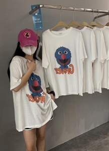 夏季新款 大版卡通T恤图片