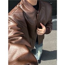 图加棉加厚立领棉衣男士潮流结构设计感棒球服棉服外套P80，男装棉衣，电商C306-1