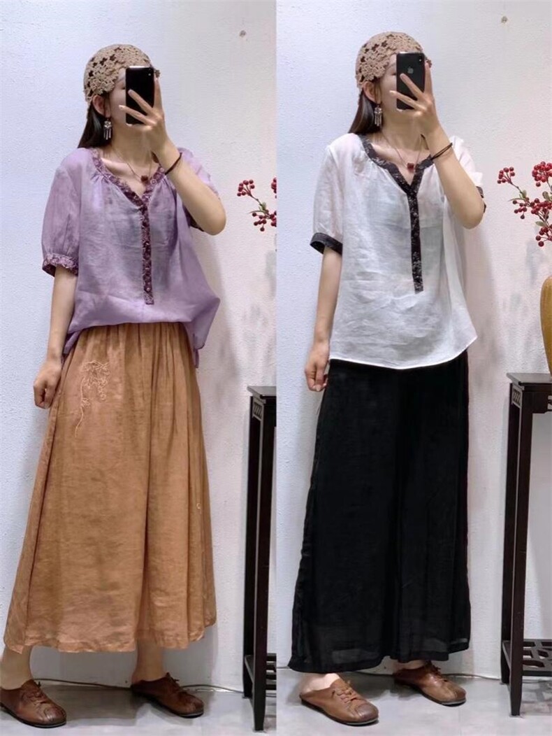 夏季新款上新，其它，麻印女神