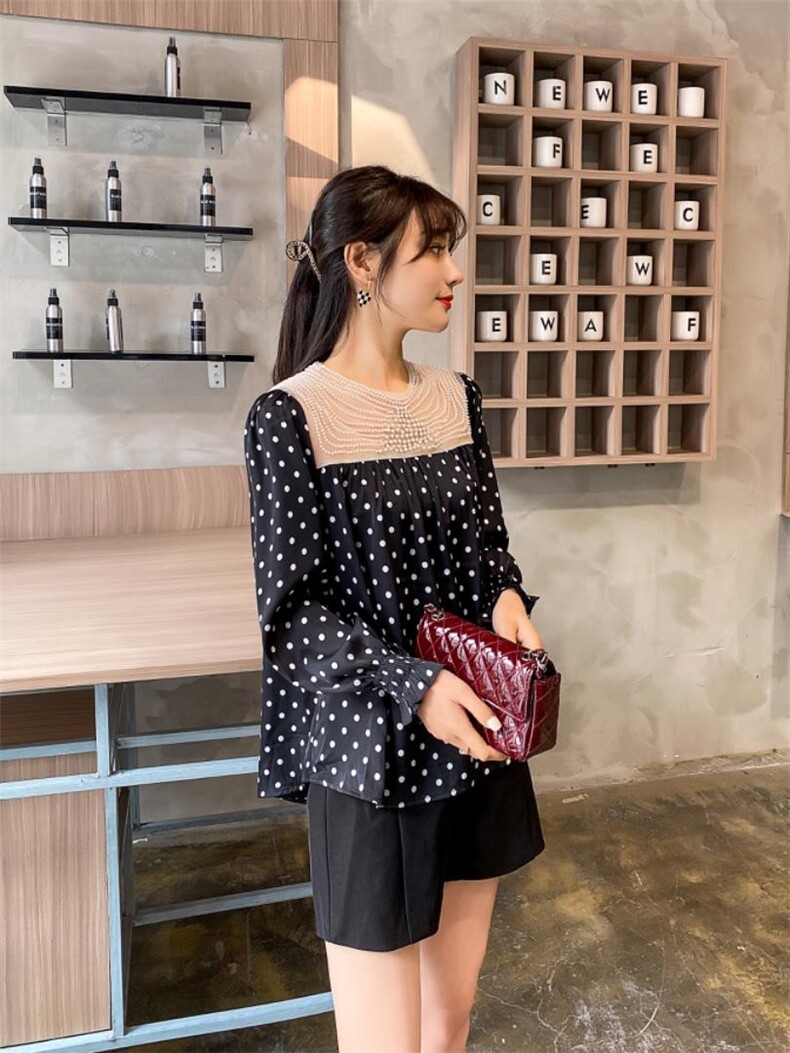 （现货）春款仿醋酸衬衫，女装衬衫，起奢