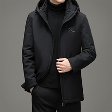 冬季男士连帽羽绒服厚款宽松保暖外套休闲潮流男装ZELD9831-P390，男装羽绒服，电商B212（原钱塘6029）