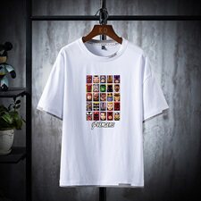 夏季新品男士休闲假两件圆领纯棉短袖T恤DS-A158货C2712，男装T恤，星座313B-2