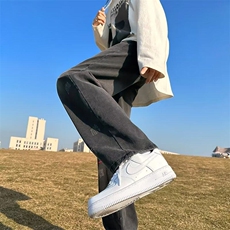直脚流行牛仔裤潮男长裤夏季水洗宽松直筒拉链KK010-P40，男装牛仔裤，星座911-3